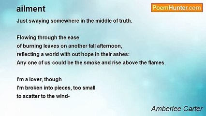 Amberlee Carter - ailment