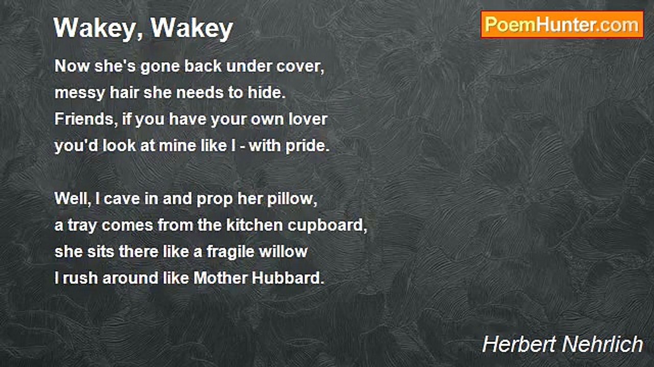 Herbert Nehrlich - Wakey, Wakey