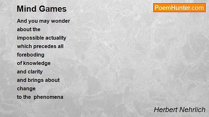 Herbert Nehrlich - Mind Games