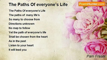 Pam Fraser - The Paths Of everyone’s Life