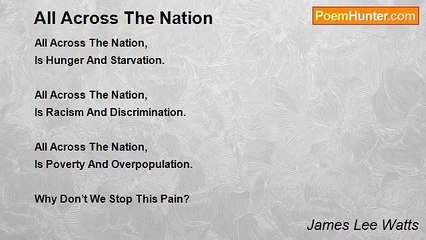 James Lee Watts - All Across The Nation