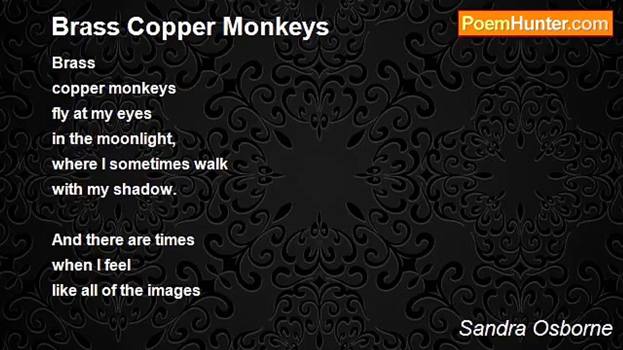 Sandra Osborne - Brass Copper Monkeys