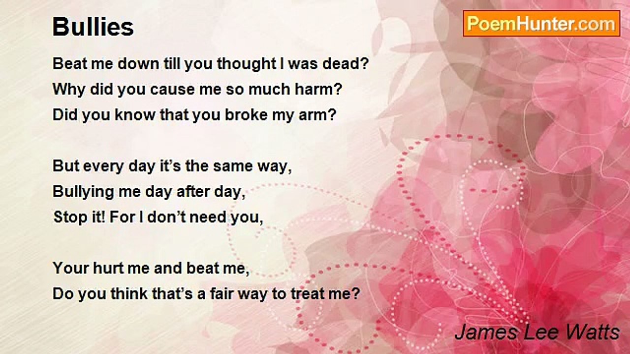 James Lee Watts - Bullies