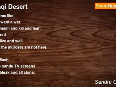 Sandra Osborne - Iraqi Desert