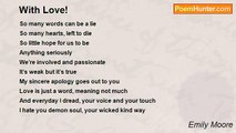 Emily Moore - With Love!
