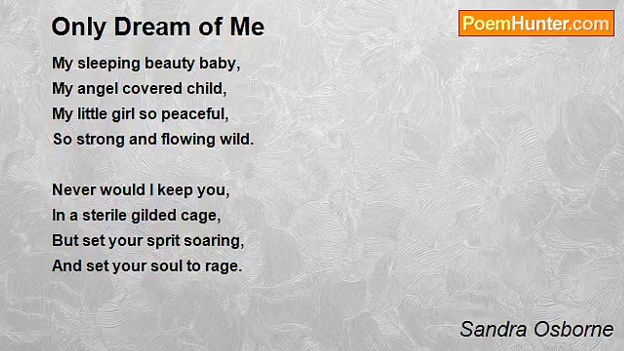 Sandra Osborne - Only Dream of Me