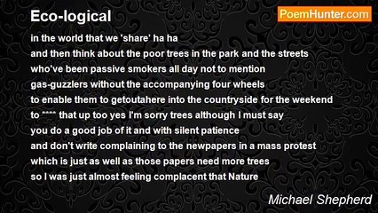 Michael Shepherd - Eco-logical