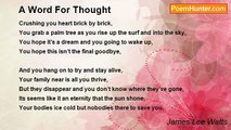 James Lee Watts - A Word For Thought