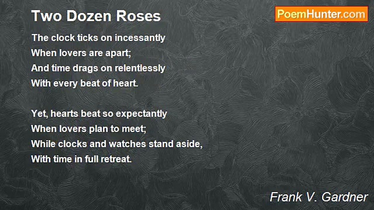Frank V. Gardner - Two Dozen Roses