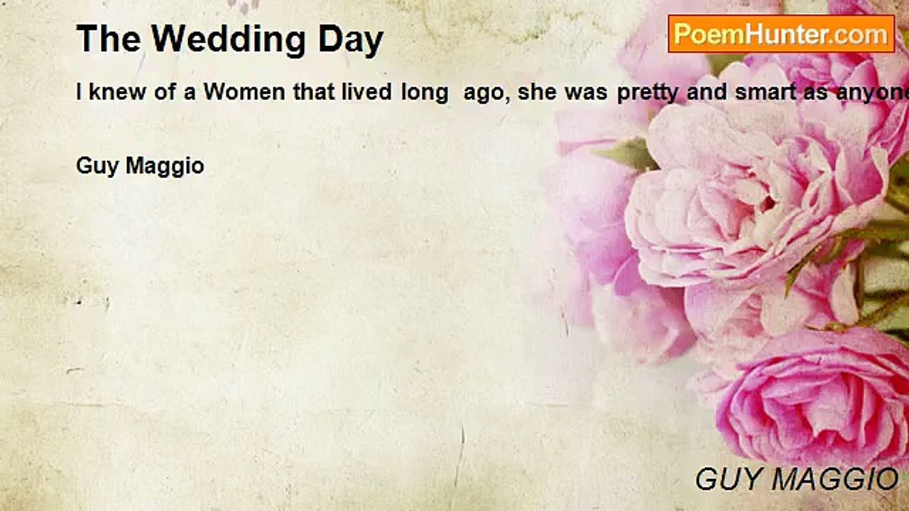 GUY MAGGIO - The Wedding Day