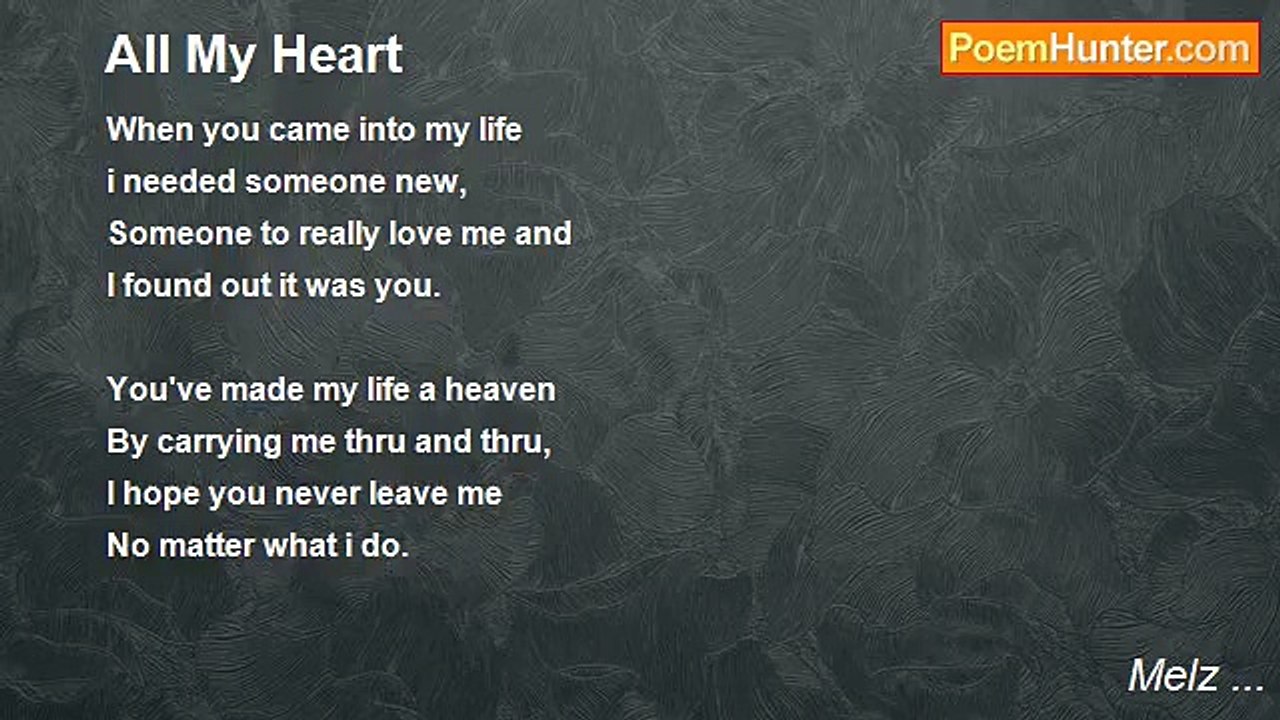 Melz ... - All My Heart