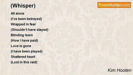 Kim Hooten - (Whisper)