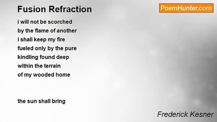 Frederick Kesner - Fusion Refraction