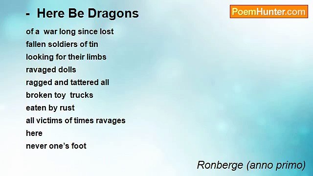 Ronberge (anno primo) - - Here Be Dragons