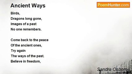 Sandra Osborne - Ancient Ways