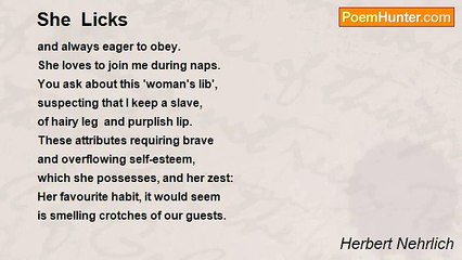 Herbert Nehrlich - She  Licks