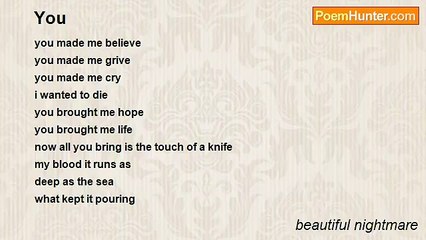 beautiful nightmare - You