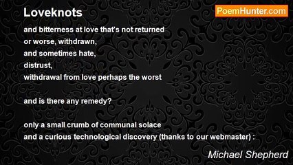 Michael Shepherd - Loveknots