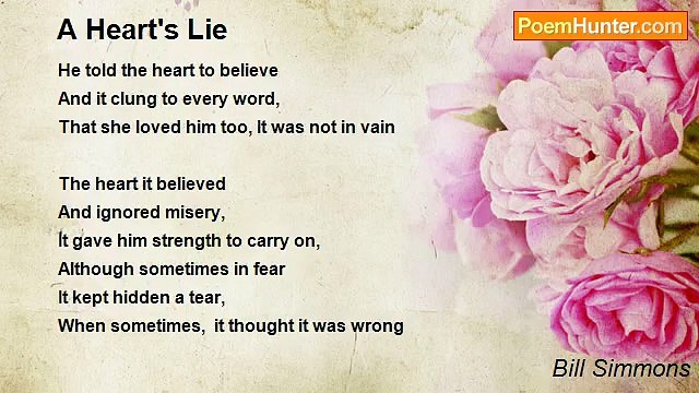 Bill Simmons - A Heart's Lie