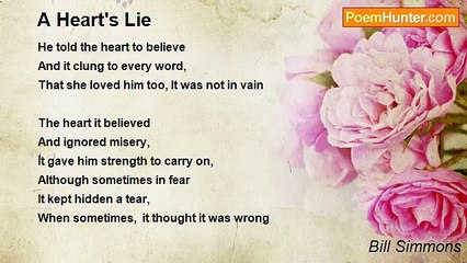 Bill Simmons - A Heart's Lie