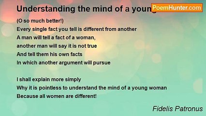 Fidelis Patronus - Understanding the mind of a young woman