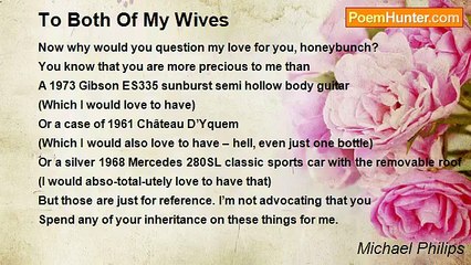 Michael Philips - To Both Of My Wives