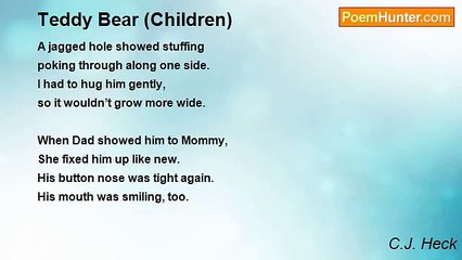 C.J. Heck - Teddy Bear (Children)