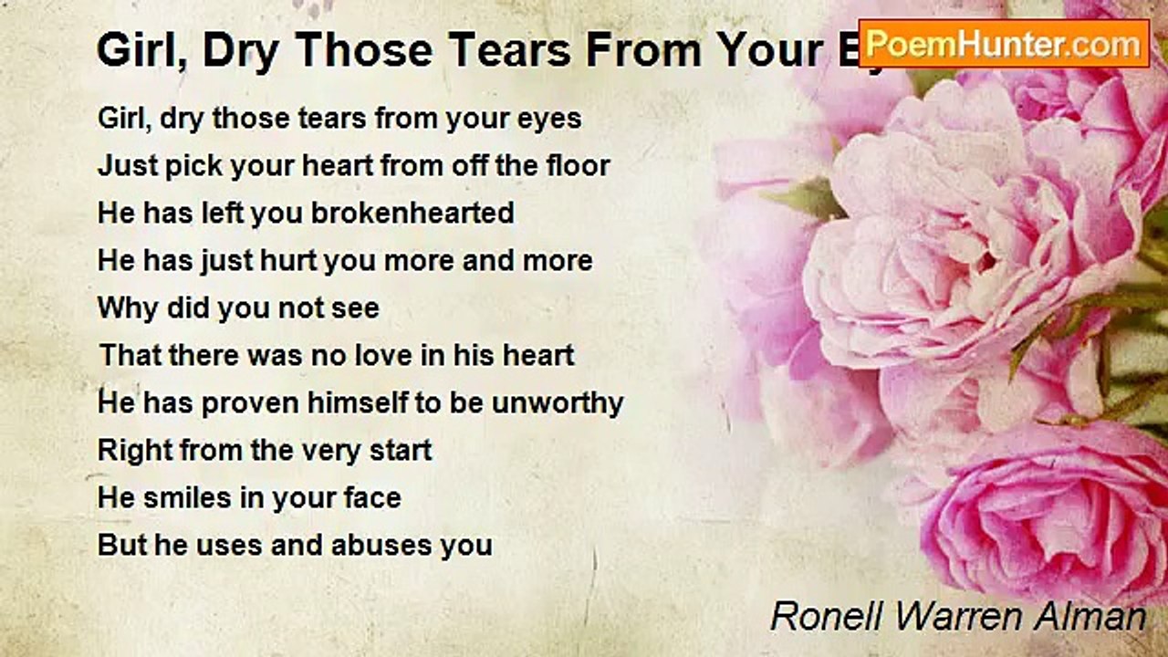 Ronell Warren Alman - Girl, Dry Those Tears Fro...