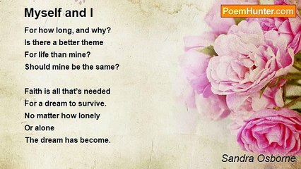 Sandra Osborne - Myself and I