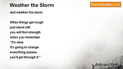 Adryan Rotica - Weather the Storm