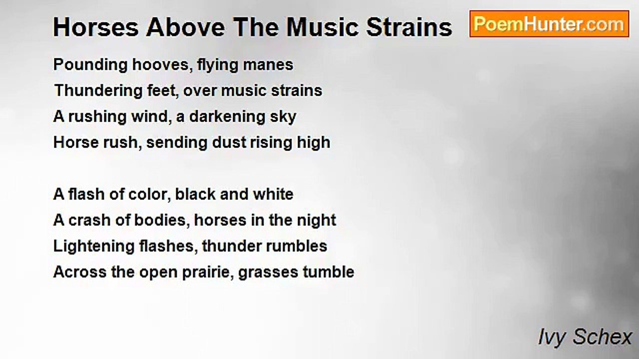 Ivy Schex - Horses Above The Music Strains