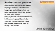 DAVID GERARDINO - Amateurs under pressure1