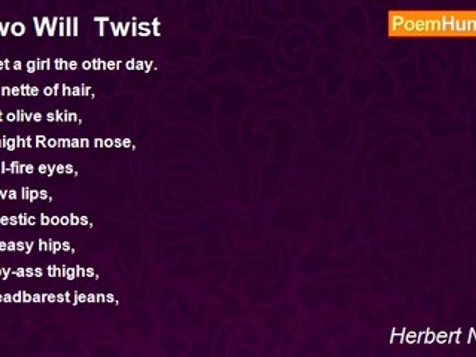 Herbert Nehrlich - Two Will  Twist