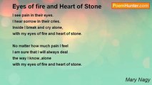 Mary Nagy - Eyes of fire and Heart of Stone