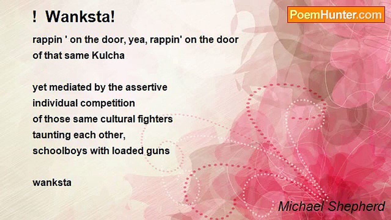 Michael Shepherd - !  Wanksta!