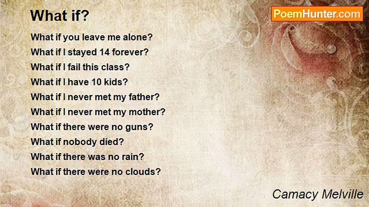 Camacy Melville - What if?