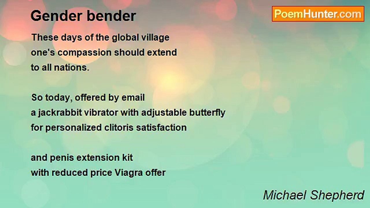 Michael Shepherd - Gender bender