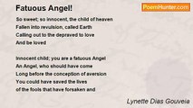 Lynette Dias Gouveia - Fatuous Angel!