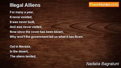 Nadalia Bagratuni - Illegal Alliens