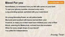 Anurag Tiwari - Blood For you
