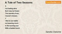 Sandra Osborne - A Tale of Two Seasons