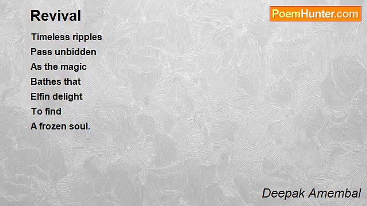 Deepak Amembal - Revival