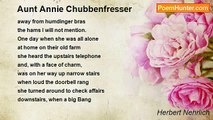 Herbert Nehrlich - Aunt Annie Chubbenfresser