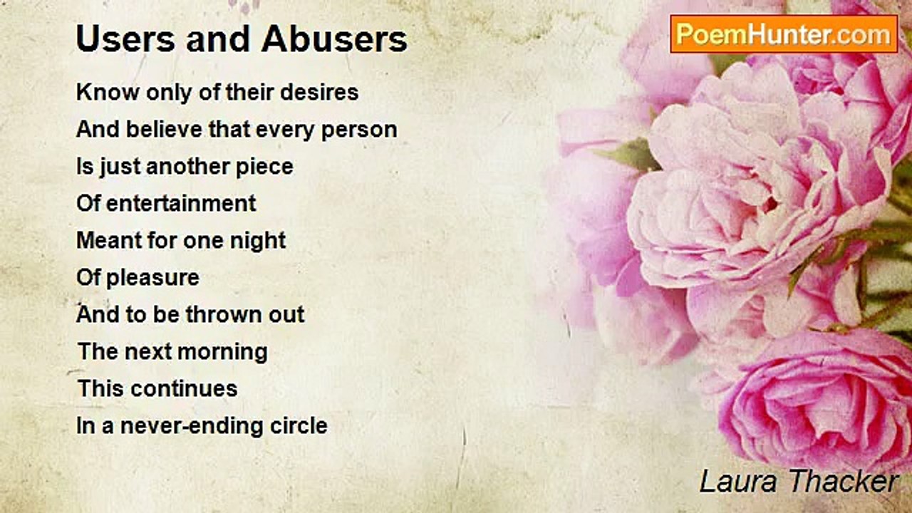 Laura Thacker - Users and Abusers
