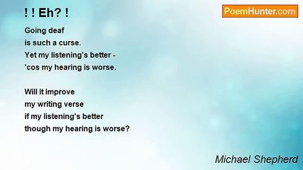 Michael Shepherd - ! ! Eh? !