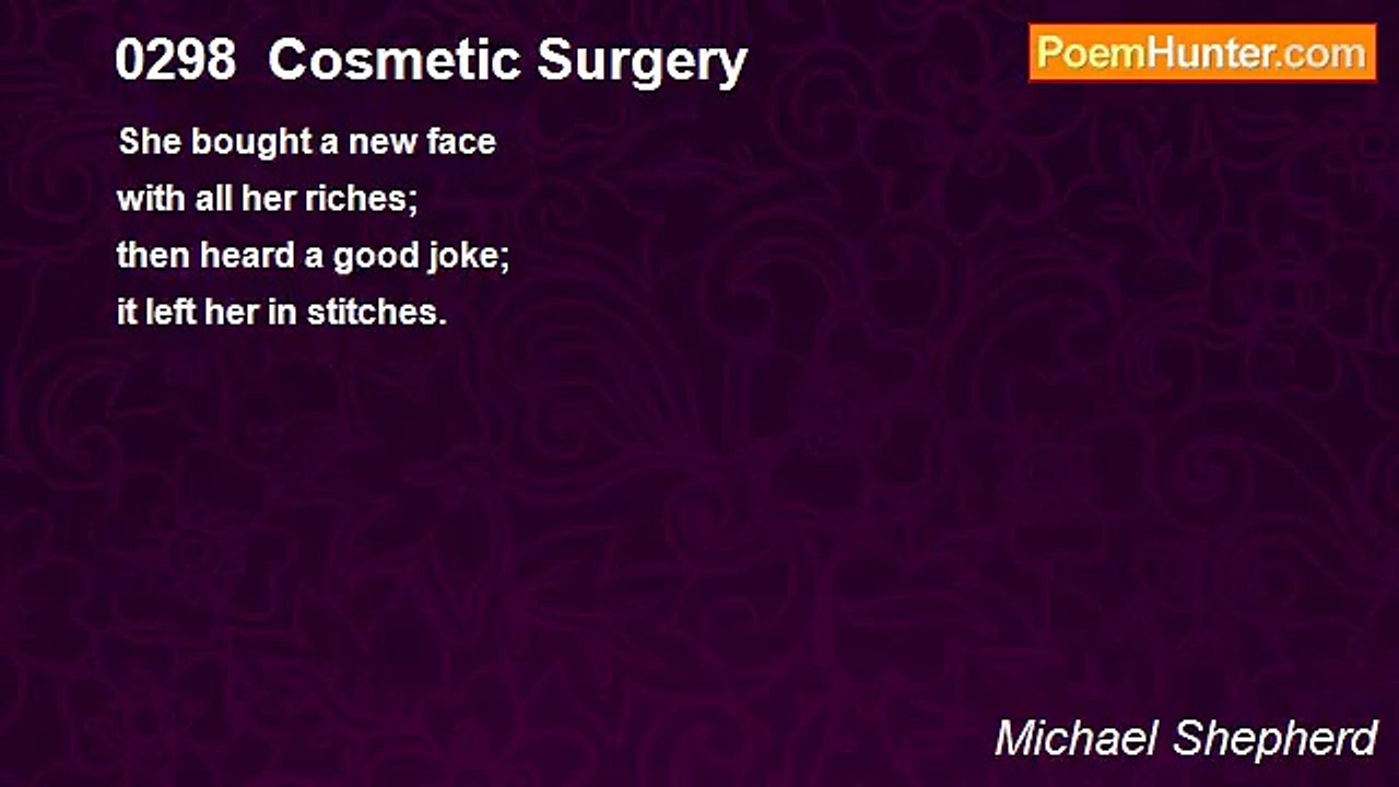 Michael Shepherd - 0298  Cosmetic Surgery