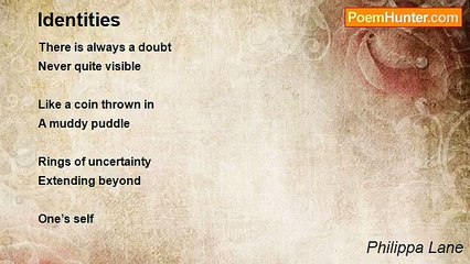 Philippa Lane - Identities