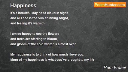 Pam Fraser - Happiness