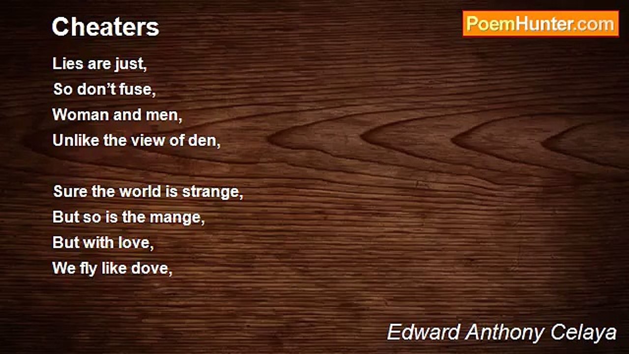 Edward Anthony Celaya - Cheaters