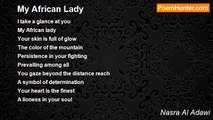 Nasra Al Adawi - My African Lady